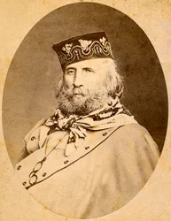 Porträt von Giuseppe Garibaldi (1807-1882) 1875