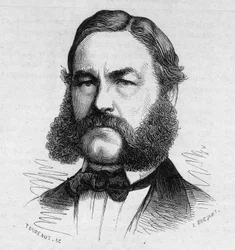 Porträt von Henri (Heinrich) Barth, deutscher Reisender und Entdecker 1821-1865.