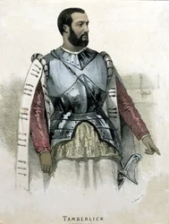 Porträt des italienischen Tenors Enrico Tamberlick (1820-1869) in Otello von Gioacchino Rossini