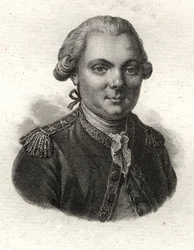 Porträt von Jean-Francois Galaup, Graf von La Perouse