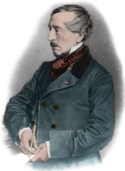 Porträt von Jean Jacques (Jean-Jacques) Ampere (1800-1864), französischer Historiker