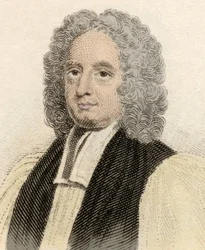 Porträt von John Potter (ca. 1674-1747), englischer Geistlicher und Erzbischof von Canterbury. Gravur des 19. Jahrhunderts