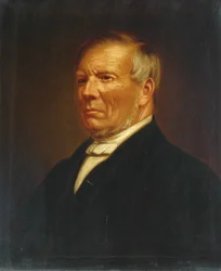 Porträt von Joshua Dodgson, ca. 1855