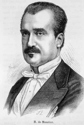 Porträt von M. de Moustier