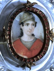 Porträt von Maria Garcia, genannt die Malibran (1808-1836), Sängerin
