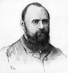 Porträt von Mily (Mili, Milli) Alexeyevich Balakirev (1837-1910), Pianist, Dirigent und russischer Komponist. Gravur von 1889
