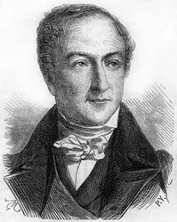 Porträt von Peyronnet (oder Peyronet), französischer Politiker (1778 - 1854).