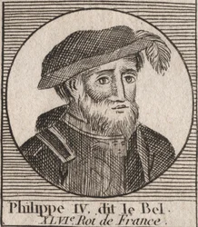 Porträt von Philipp IV dem Schönen