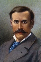 Porträt von Pierre Savorgnan de Brazza, französischer Entdecker