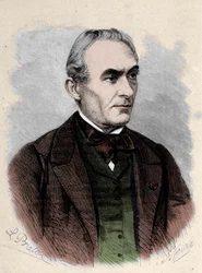 Porträt von Prosper Mérimée, französischer Schriftsteller (1803-1870).