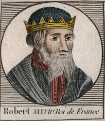 Porträt von Robert I. (ca. 860-923), König von Westfranken von 922 bis 923 - Gravur aus „Instruction sur l