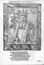 Porträt von Saladin (1138-1193) (Salah al Din Yusuf al-Ayyubi)