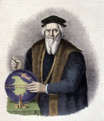 Porträt von Sebastien Cabot (1476-1557), italienischer Navigator. (Sebastiano Caboto).
