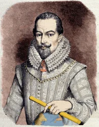 Porträt von Sir Walter Raleigh (1552-1618), englischer Höfling, Navigator und Schriftsteller