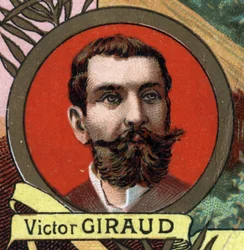 Porträt von Victor Giraud, französischer Reisender des 19. Jahrhunderts