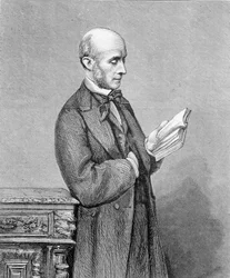 Porträt von Vincent Benedetti, französischer Diplomat (1817-1900). In „The Graphic“, 30. Juli