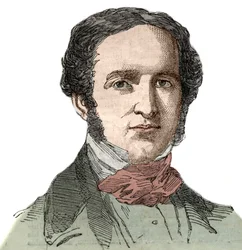 Porträt von William Hickling Prescott (1796-1859), amerikanischer Historiker.