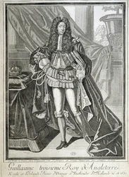 Porträt von Wilhelm III., König von England, Prinz von Oranien