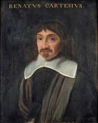 Porträt des Philosophen René Descartes (1596-1650)