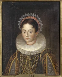 Porträt von Prinzessin Elisabeth von Schweden (1549-1597), Herzogin von Mecklenburg