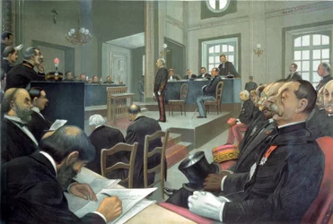 Prozess gegen Dreyfus in Rennes