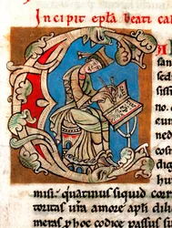 Darstellung von Papst Heiliger Kallistus II (Gui von Burgund, in Italien Guido dei Conti di Borgogna, Callisto II)