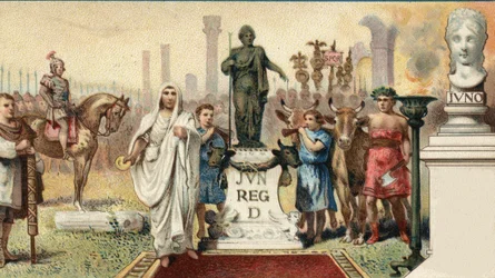 Römisches politisches System. Tribun der Plebejer: Gaius Sempronius Gracchus (154-122 v. Chr.), ein römischer Staatsmann (zusammen mit seinem Bruder als 