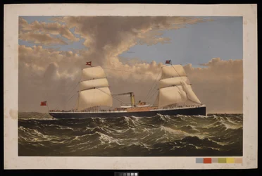 S S Bristol, White Star Line, ca. 1875