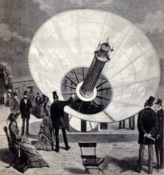 Sonnenofen von Augustin Mouchot und Pifre