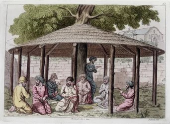 Spezielle Sekte der Sophie, Persien. In „Das alte und moderne Kostüm“
