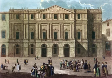 Teatro alla Scala in Mailand im 19. Jahrhundert - Theater La Scala in Mailand