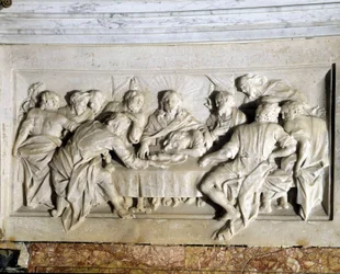 Der Altar der Kirche von Trets