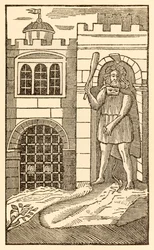 Die Pilger jetzt, um das Fleisch zu befriedigen aus Der Pilgerreise von dieser Welt in die zukünftige Welt von John Bunyan