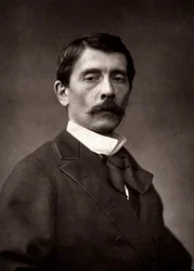 Der Künstler Pierre-Auguste Brunet-Hoard fotografiert anlässlich des Pariser Salons 1881