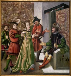 Das Gespräch (Disputatio) zwischen St. Katharina und den Philosophen