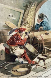 Das Handwerk des Küfers im Jahr 1500