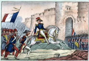 Der Einzug der französischen Armee in Algier am 5. Juli.