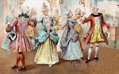 Die Pavane unter Ludwig XV.