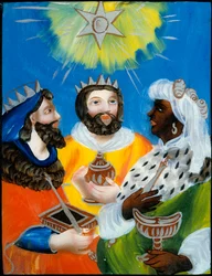 Die Heiligen Drei Könige Balthasar, Melchior, Gaspard