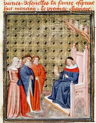 Anatomiekurs (Miniatur aus „Le Livre des proprietes des choses“ von Barthelemy l