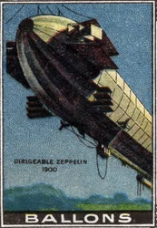 Zeppelin-Luftschiff-Ballon