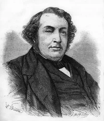Porträt von Ernest Picard. Französischer Politiker (1821-1877)
