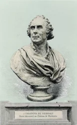 Porträt von Giovanni Giacomo Casanova (1725-1798), italienischer Abenteurer und Schriftsteller.