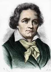 Porträt von Ludwig van Beethoven, deutscher Komponist (1770-1827)