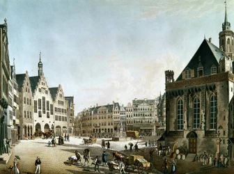 Die Stadt Frankfurt am Main zu Beginn des 19. Jahrhunderts