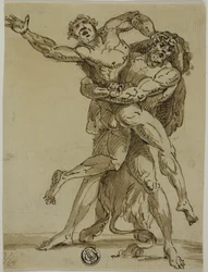 Herkules und Antäus