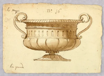 Zeichnung, Entwurf für eine Schale, 1780–1820