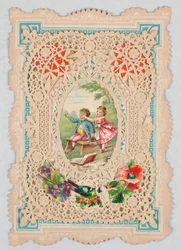 Grußkarte (England oder Vereinigte Staaten), 1870–80