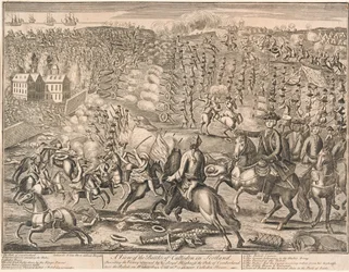 ?Eine Ansicht der Schlacht von Culloden in Schottland?, 1746