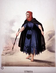 Eine Hexe aus Macbeth